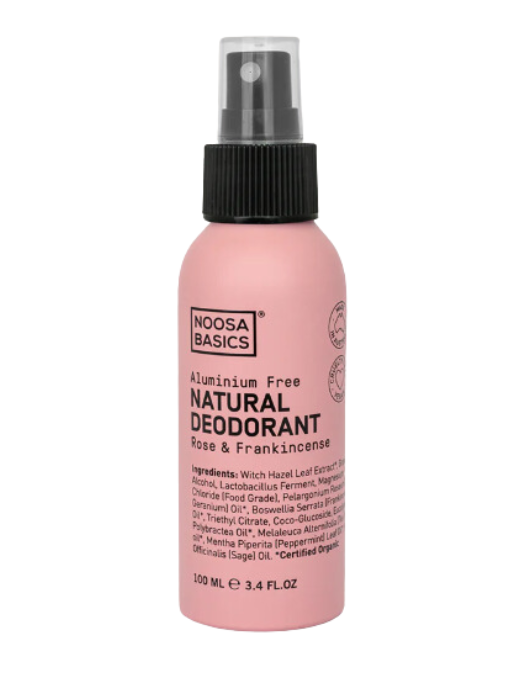 Noosa Basics - Rose & Frankincense Deodorant Spray