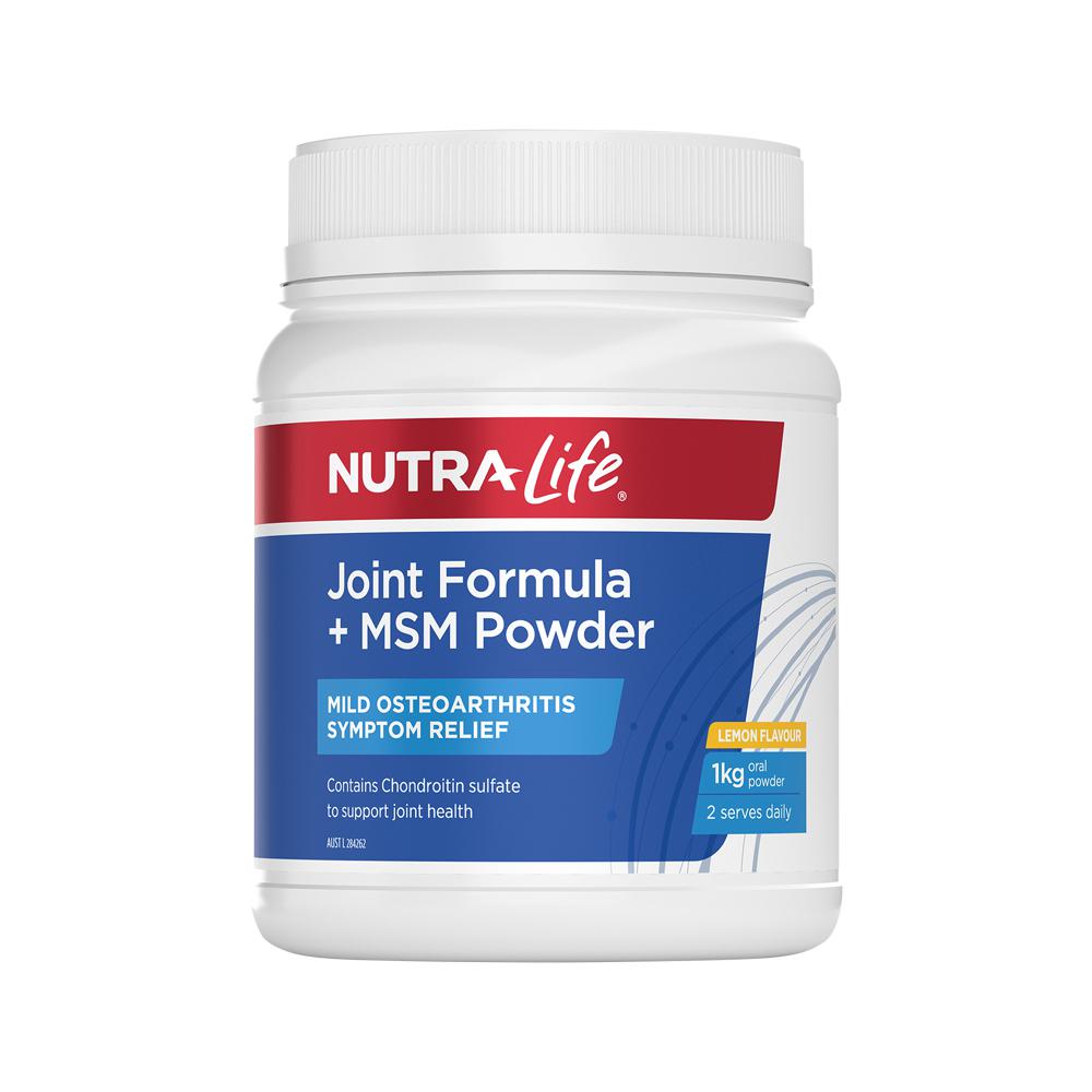 NutraLife - Joint Formula + MSM (Lemon Flavoured) Oral Powder