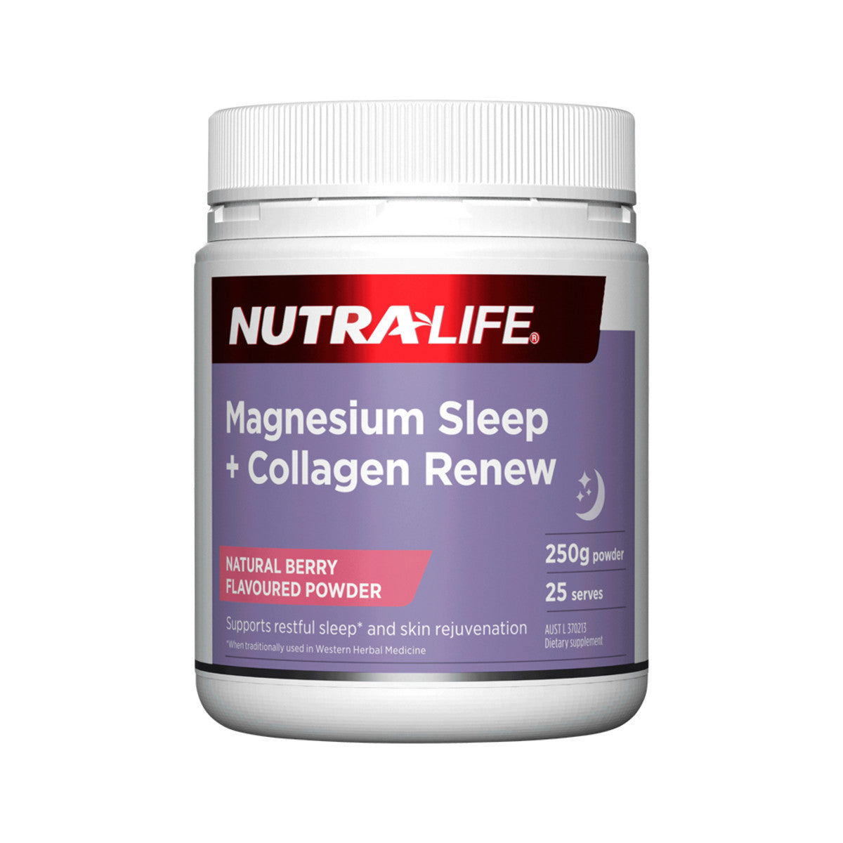 NutraLife - Magnesium Sleep + Collagen Renew Berry Powder