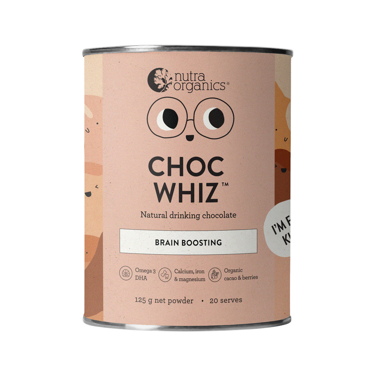 Nutra Organics - Organic Choc Whiz (Brain Boosting & Gut Loving)