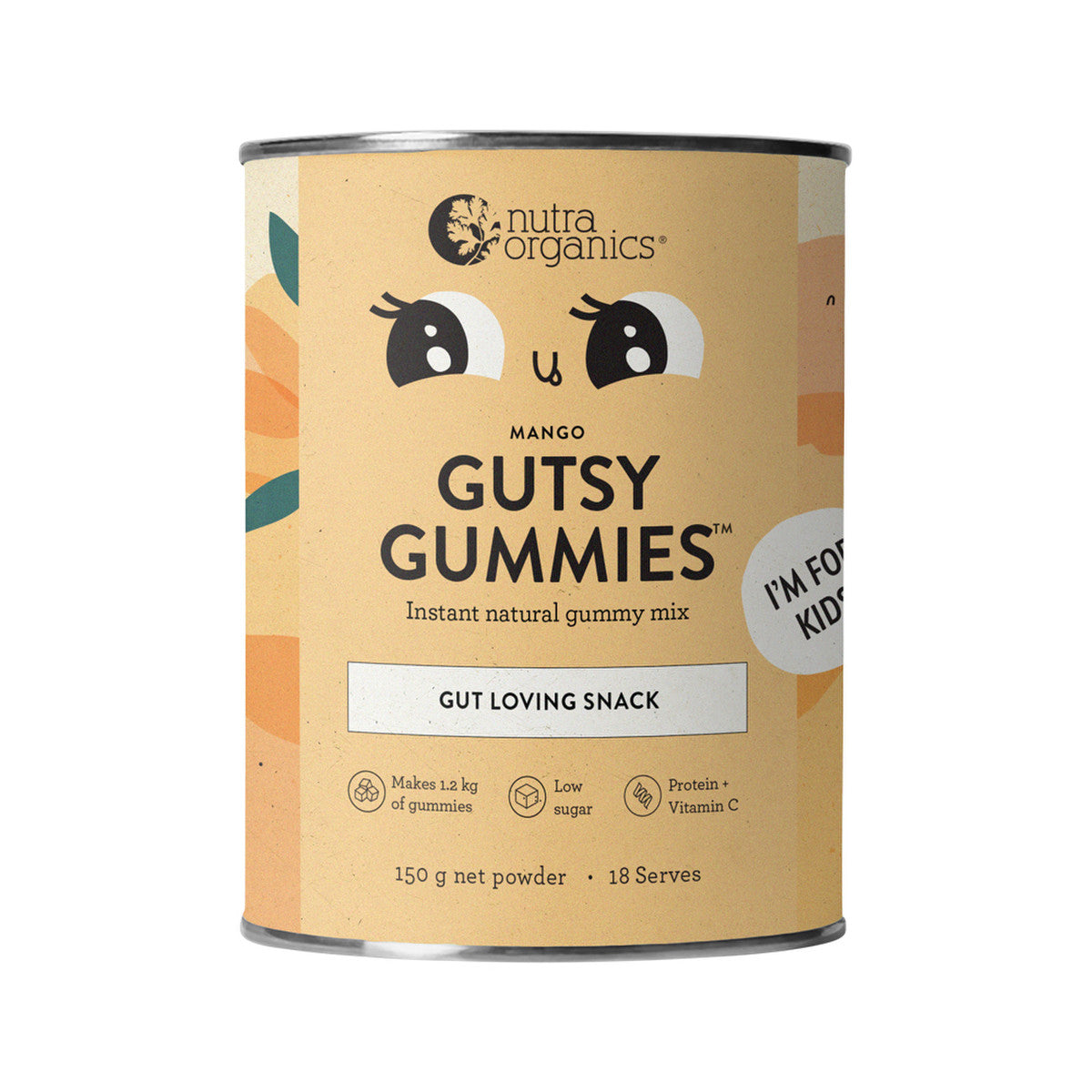 Nutra Organics - Gutsy Gummies Mango