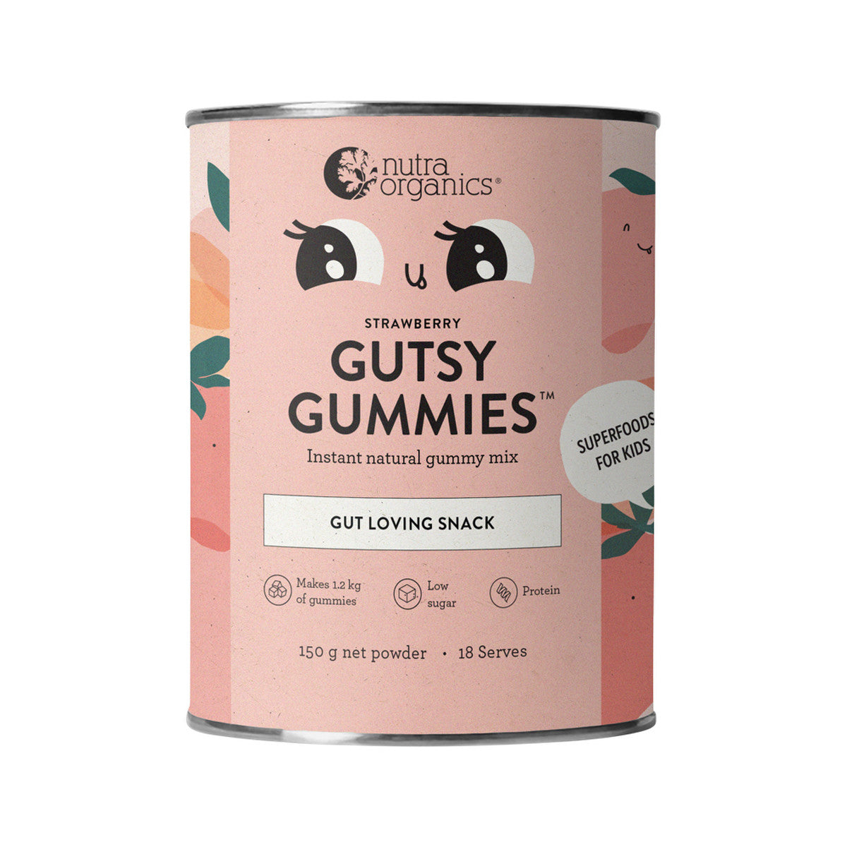 Nutra Organics - Gutsy Gummies Strawberry