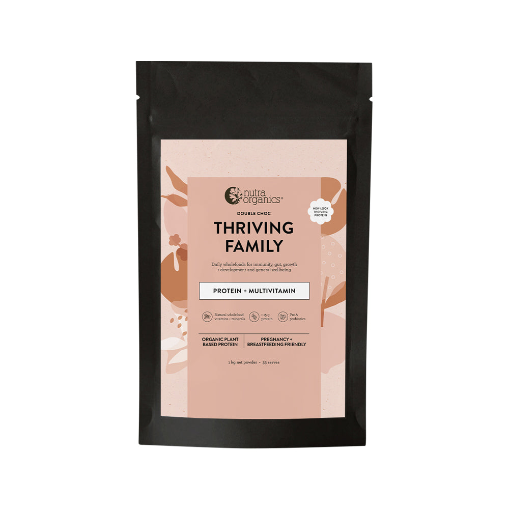 Nutra Organics - Thriving Family Protein Double Choc