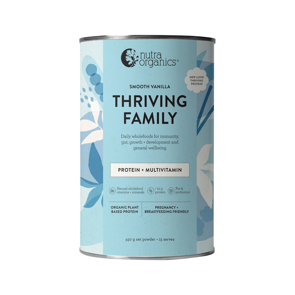 Nutra Organics - Thriving Family Protein Smooth Vanilla