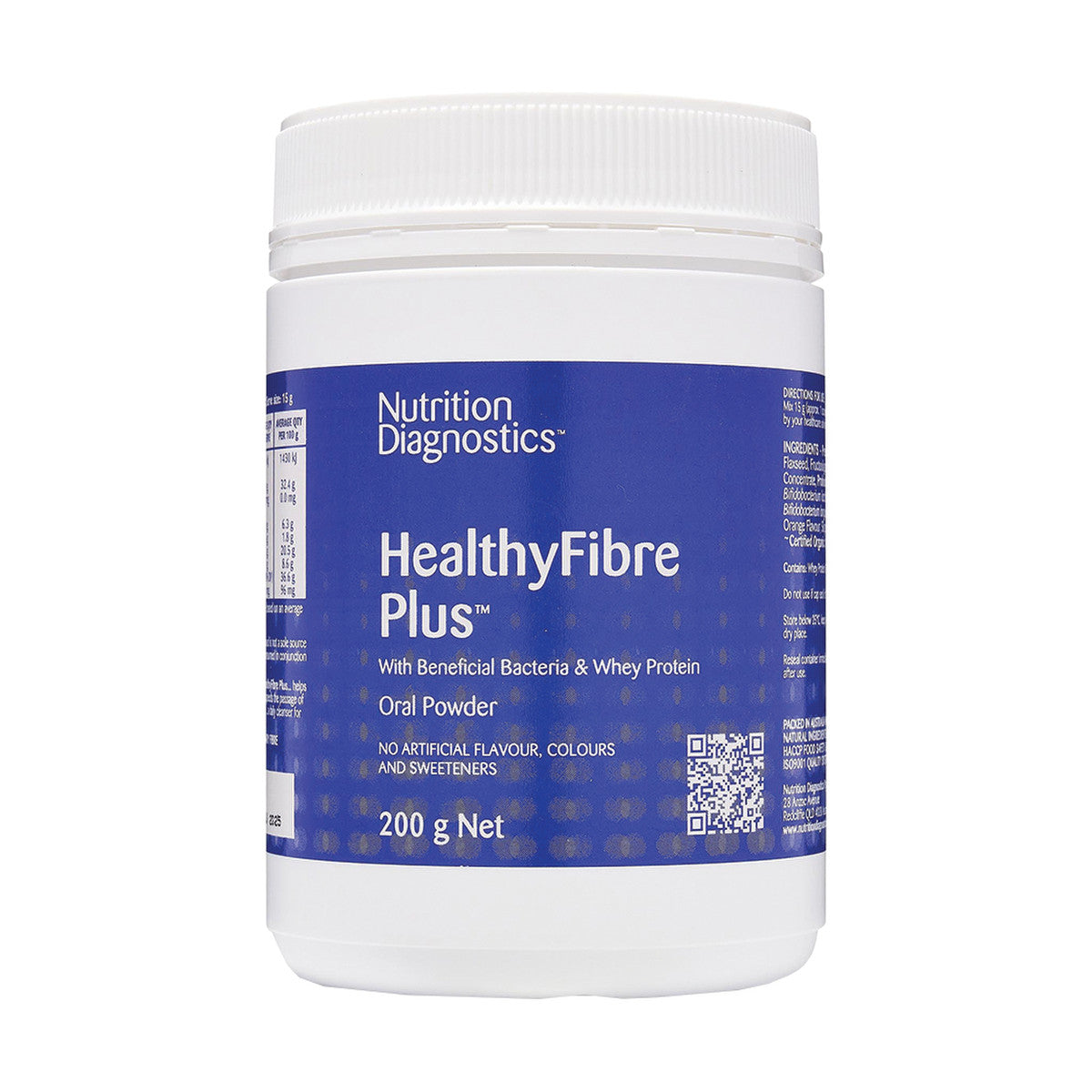 Nutrition Diagnostics - HealthyFibre Plus Oral Powder