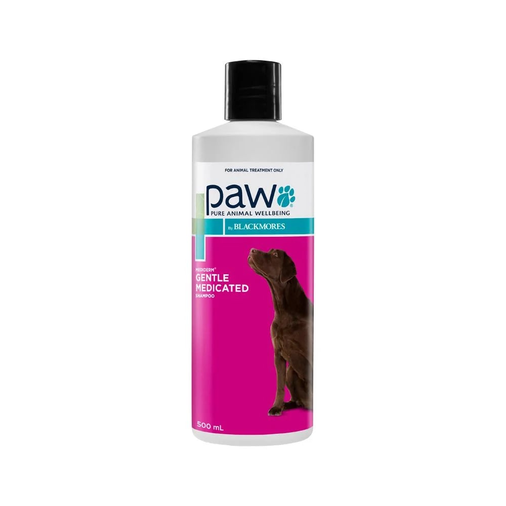 PAW By Blackmores - MediDerm Gentle Medicated Shampoo (For Dogs) 500ml