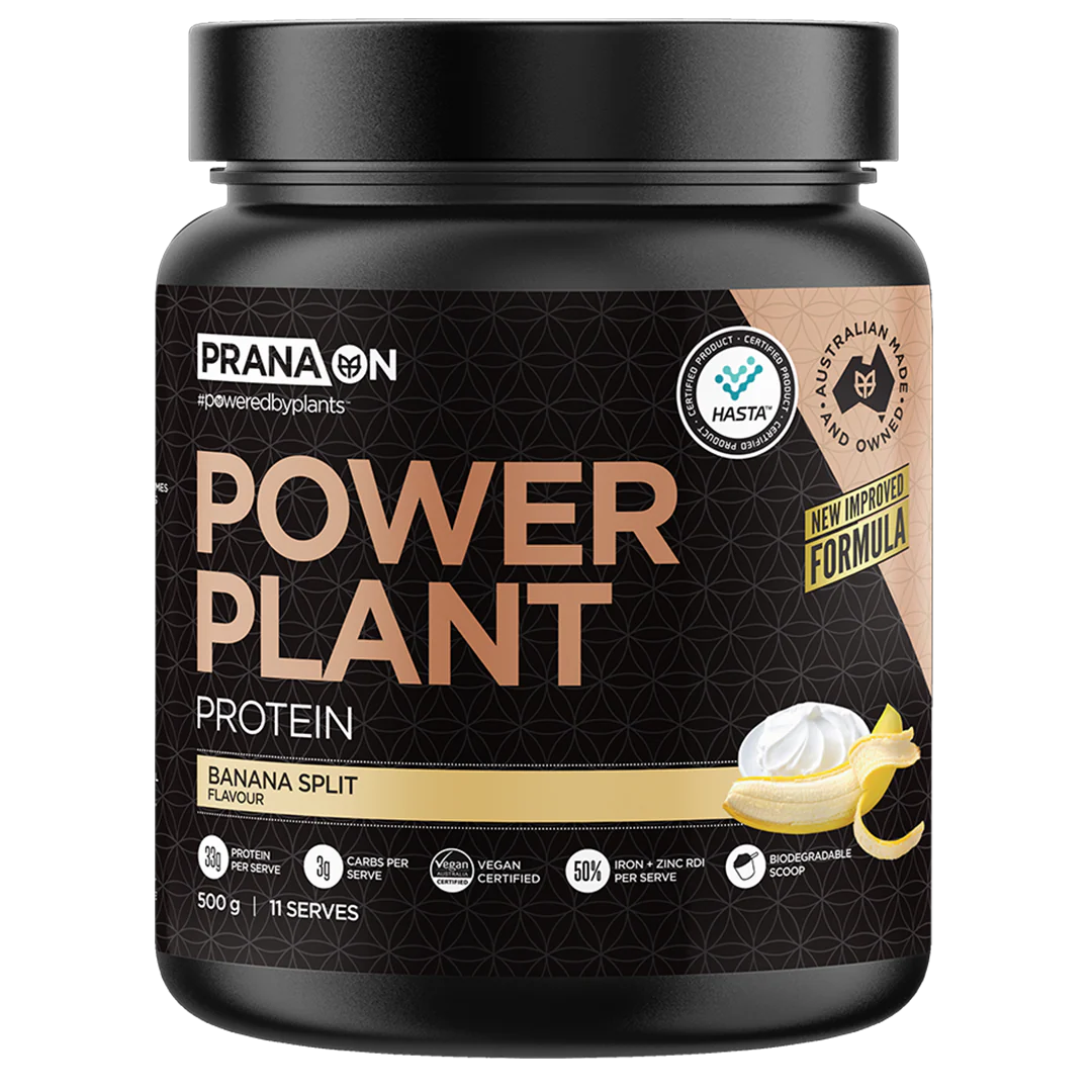 Prana On - Power Plant Protein Banana Split 500g