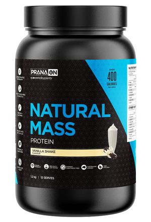 Prana On - Natural Mass Protein Vanilla Shake