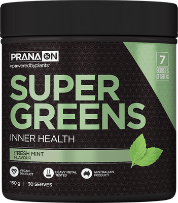 Prana On - Super Greens Inner Health Fresh Mint