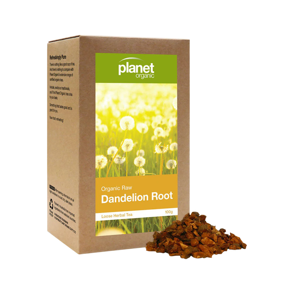 Planet Organic - Organic Herbal Tea Dandelion Root (Raw) Loose Leaf