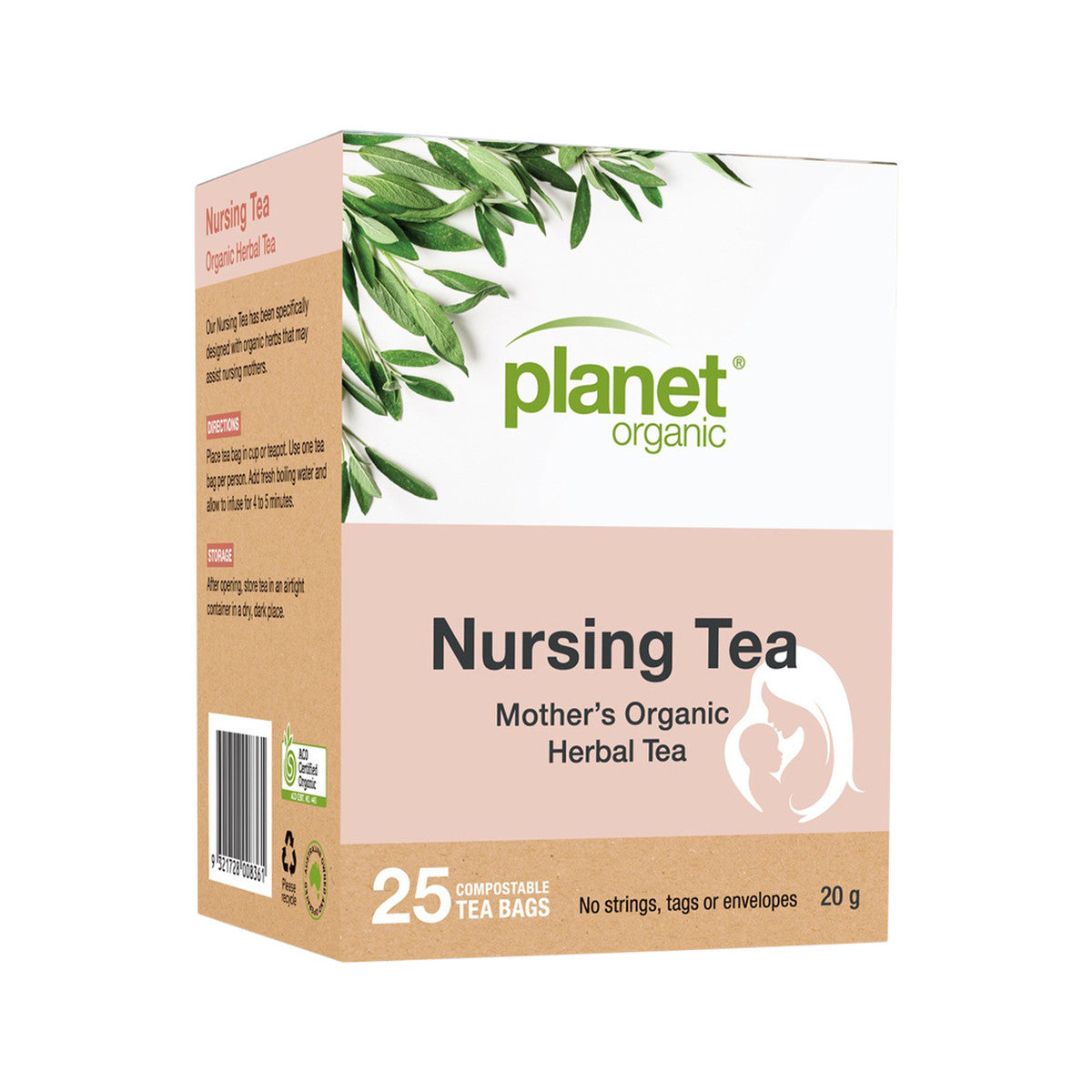 Planet Organic - Mother's Organic Herbal Tea Nursing Tea