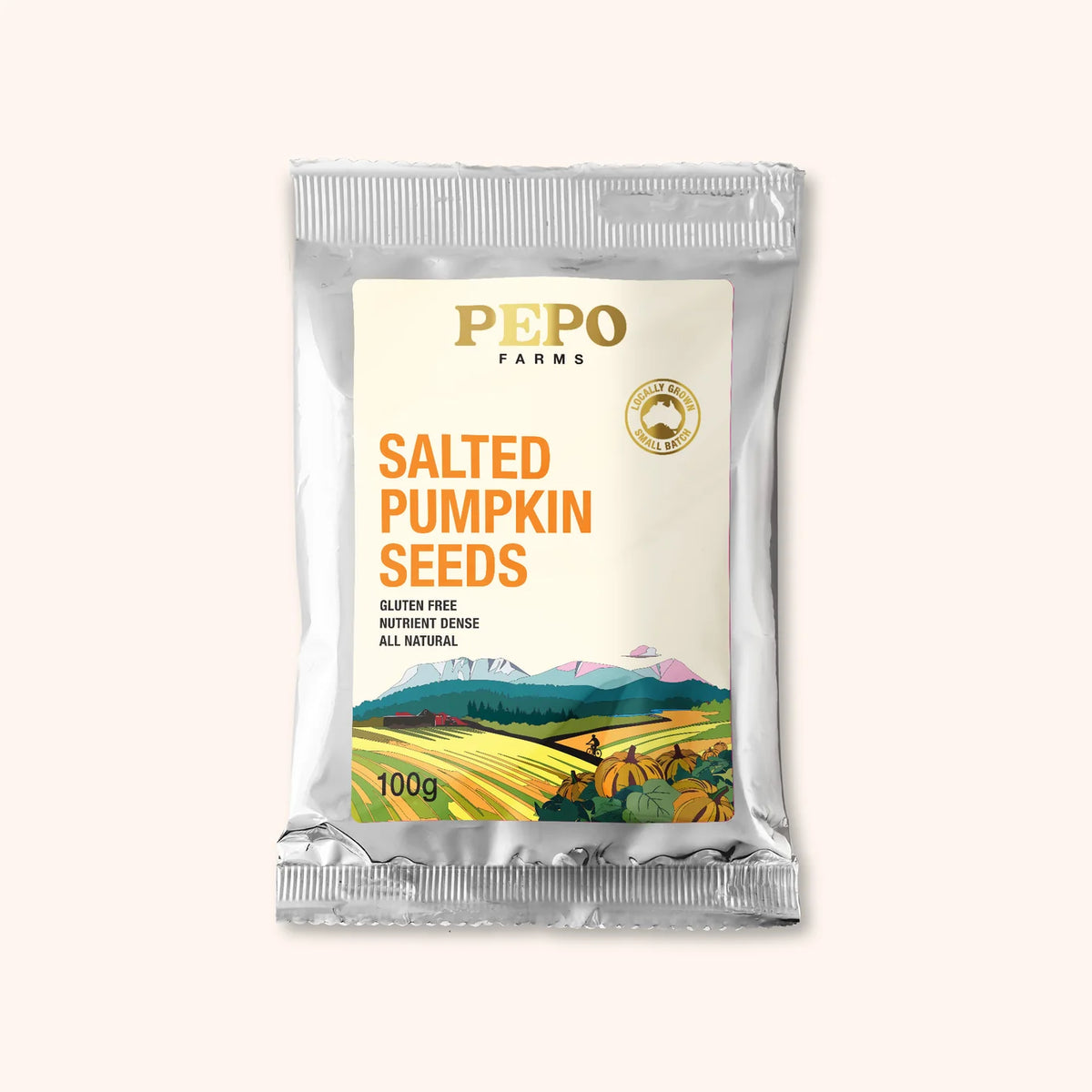 Pepo Farms Salted Pumpkin Seeds