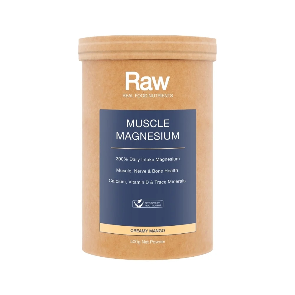 Amazonia Raw - Real Food Nutrients Muscle Magnesium Creamy Mango