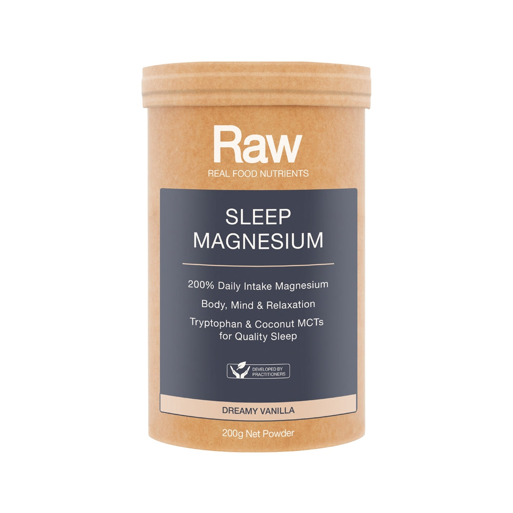 Amazonia Raw - Real Food Nutrients Sleep Magnesium Dreamy Vanilla