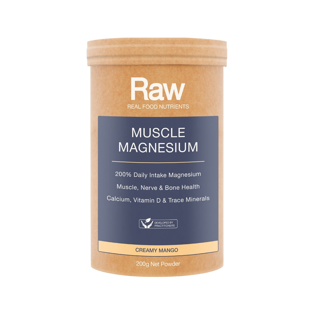 Amazonia Raw - Real Food Nutrients Muscle Magnesium Creamy Mango
