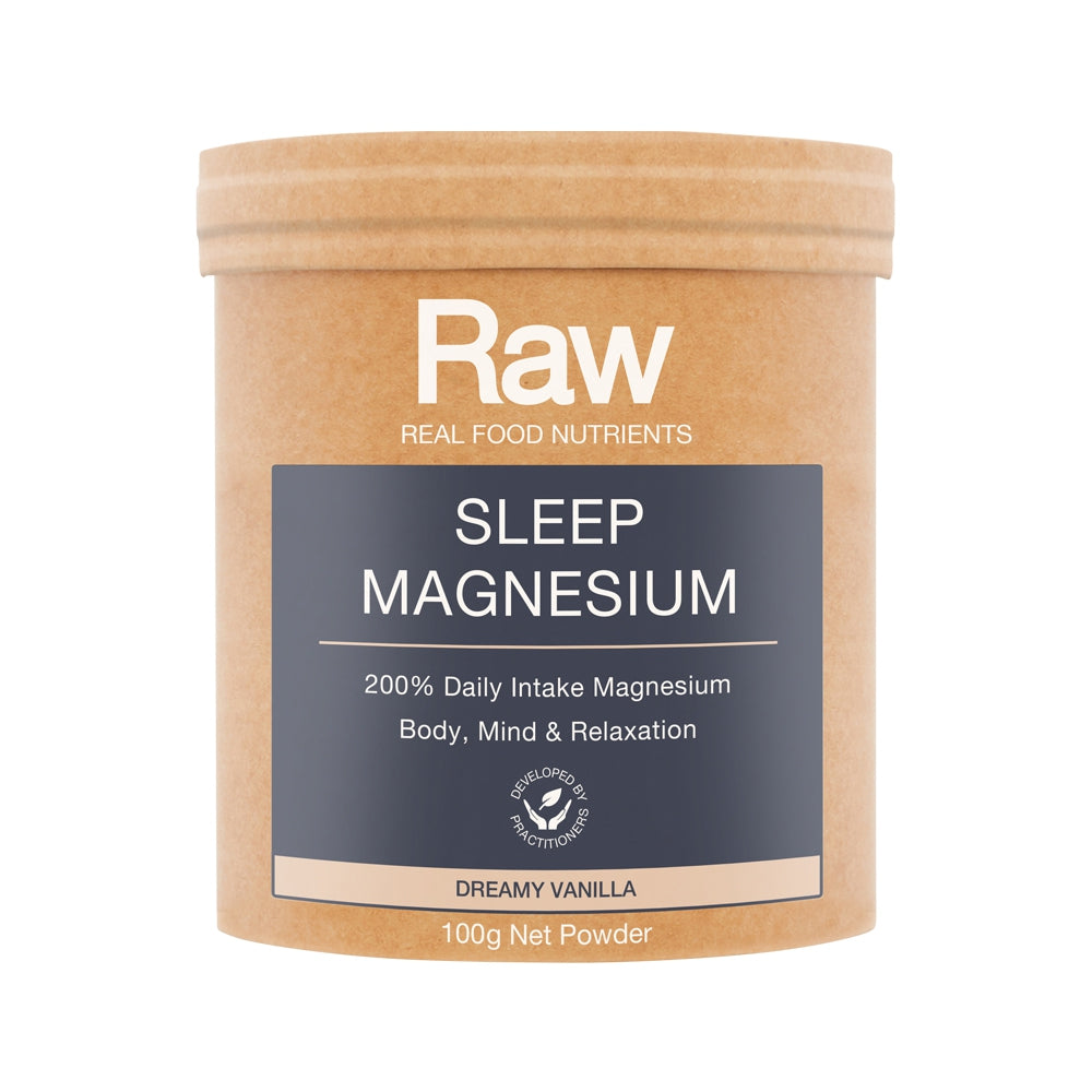 Amazonia Raw - Real Food Nutrients Sleep Magnesium Dreamy Vanilla