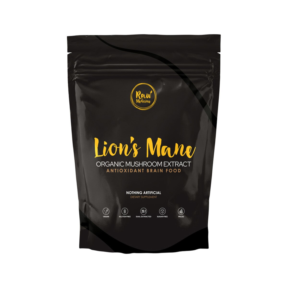 Raw Medicine - Organic Mushroom Extract Lion's Mane