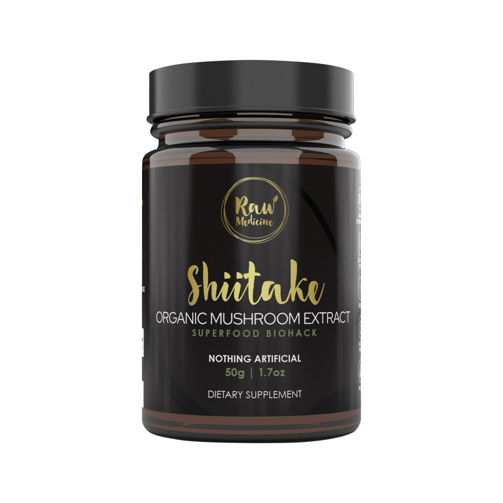 Raw Medicine - Organic Mushroom Extract Shiitake 50g