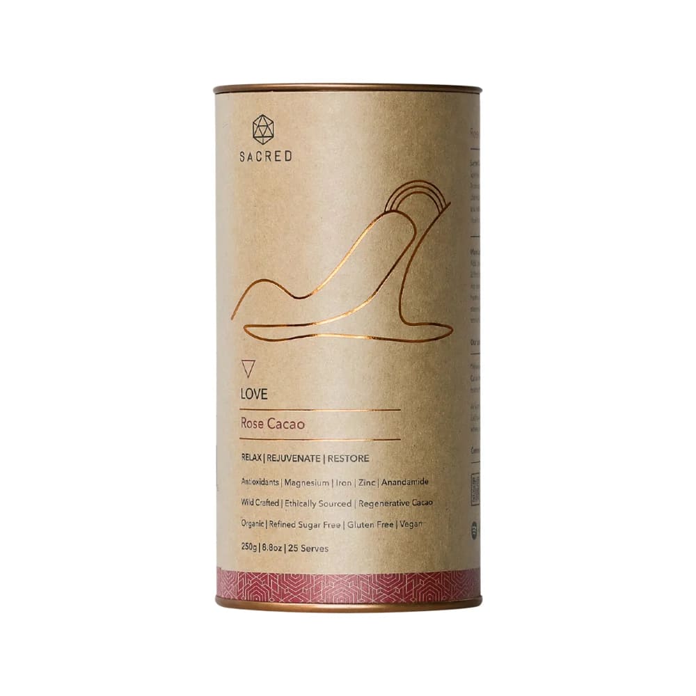 Sacred Taste Organic Drinking Cacao (Rose Cacao) Love