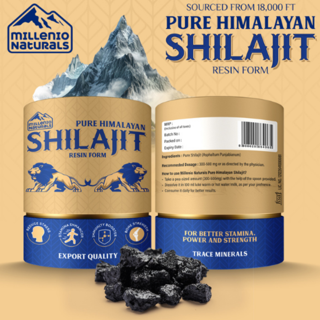 Millenio Naturals - Pure Himalayan Shilajit Resin 20g