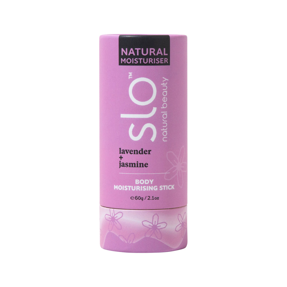 Slo Natural Beauty Natural Body Moisturising Stick Lavender + Jasmine