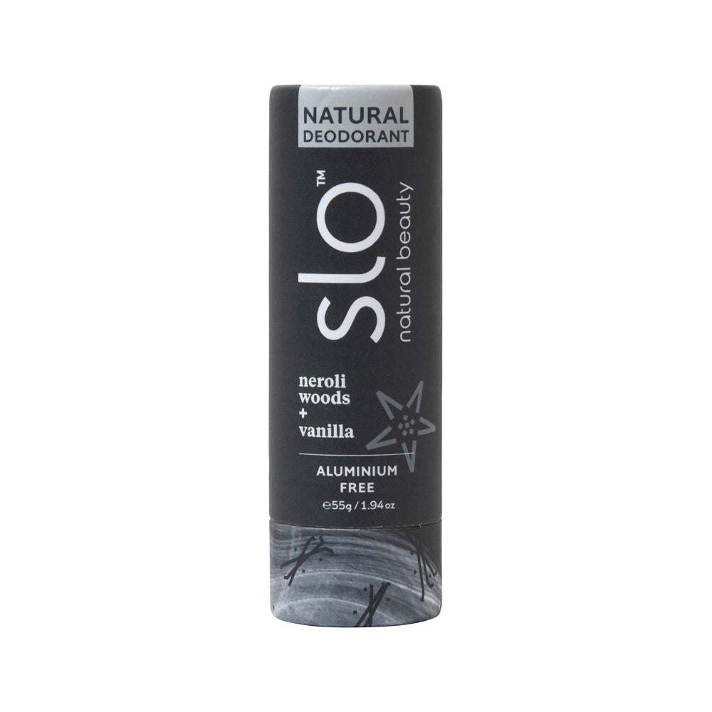 Slo Natural Beauty Natural Deodorant Stick Neroli Woods + Vanilla