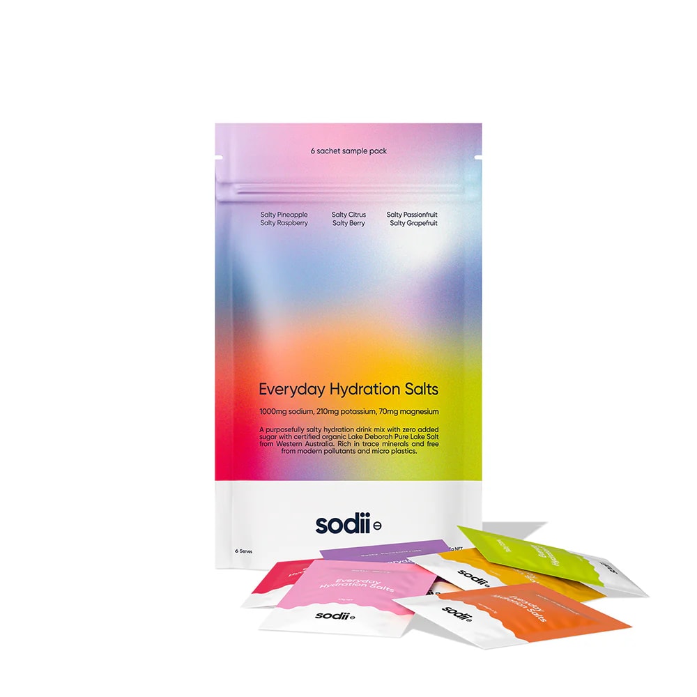 Sodii Everyday Hydration Salts Mixed Flavour 8pk