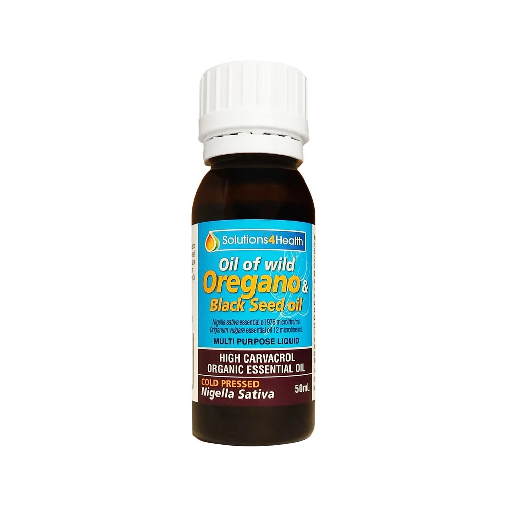 Solutions 4 Health - Oil of Wild Oregano & Black Seed Oil 50ml