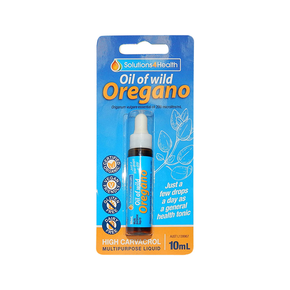 Solutions 4 Health - Organic Oil of Wild Oregano
