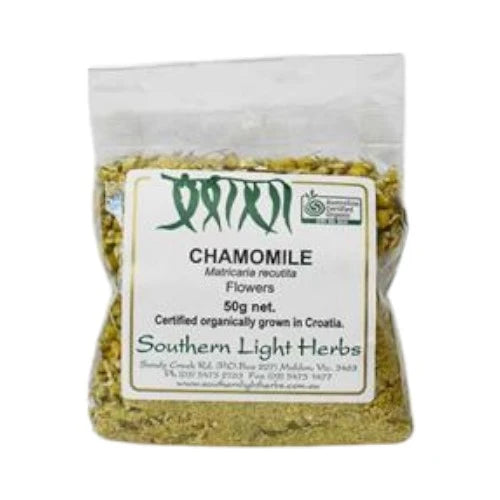 Southern Light Herbs Organic Chamomile 50g
