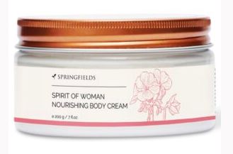 SPRINGFIELDS SPIRIT OF WOMAN BODY CREAM 200G