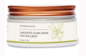 SPRINGFIELDS UNSCENTED JOJOBA FACE AND BODY CREAM 200G