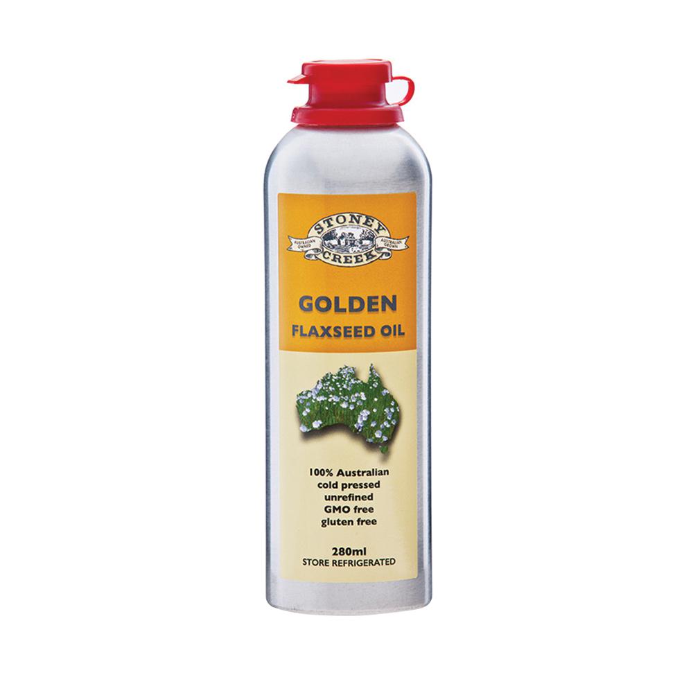 Stoney Creek - Organic Flaxseed Oil Golden 280ml