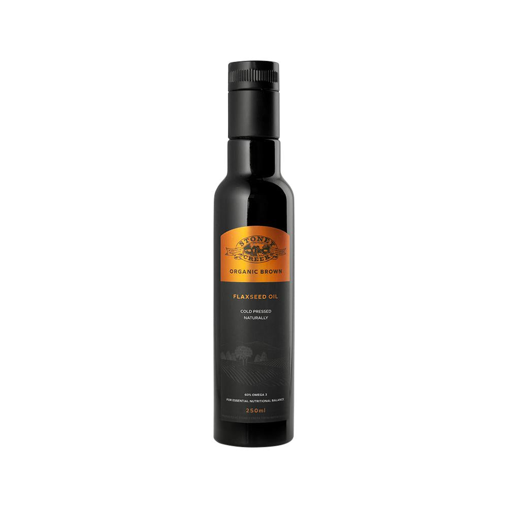 Stoney Creek - Organic Flaxseed Oil Brown 250ml