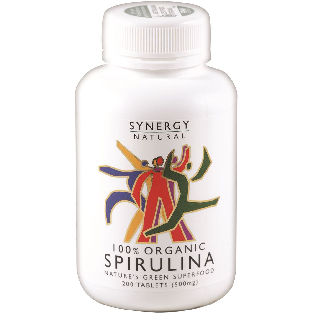 Synergy Natural Organic Spirulina 500mg
