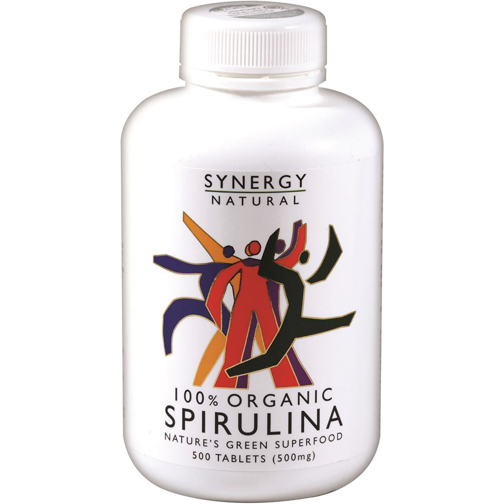 Synergy Natural Organic Spirulina 500mg