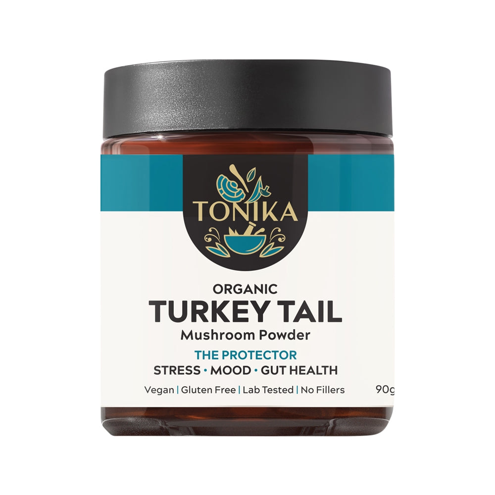 Tonika Organic Mushroom Powder Turkey Tail 90g