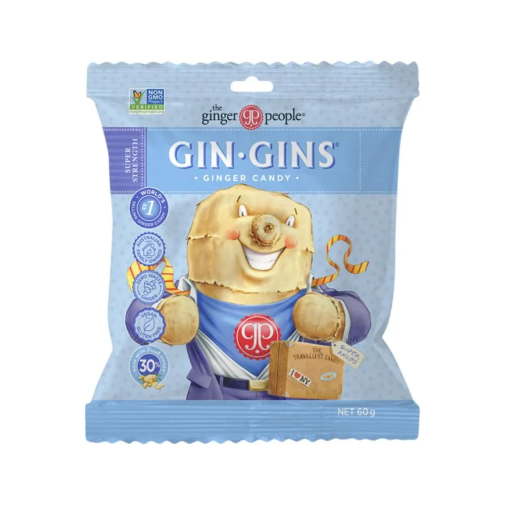 The Ginger People - Gin Gins Ginger Candy Super Strength 31g
