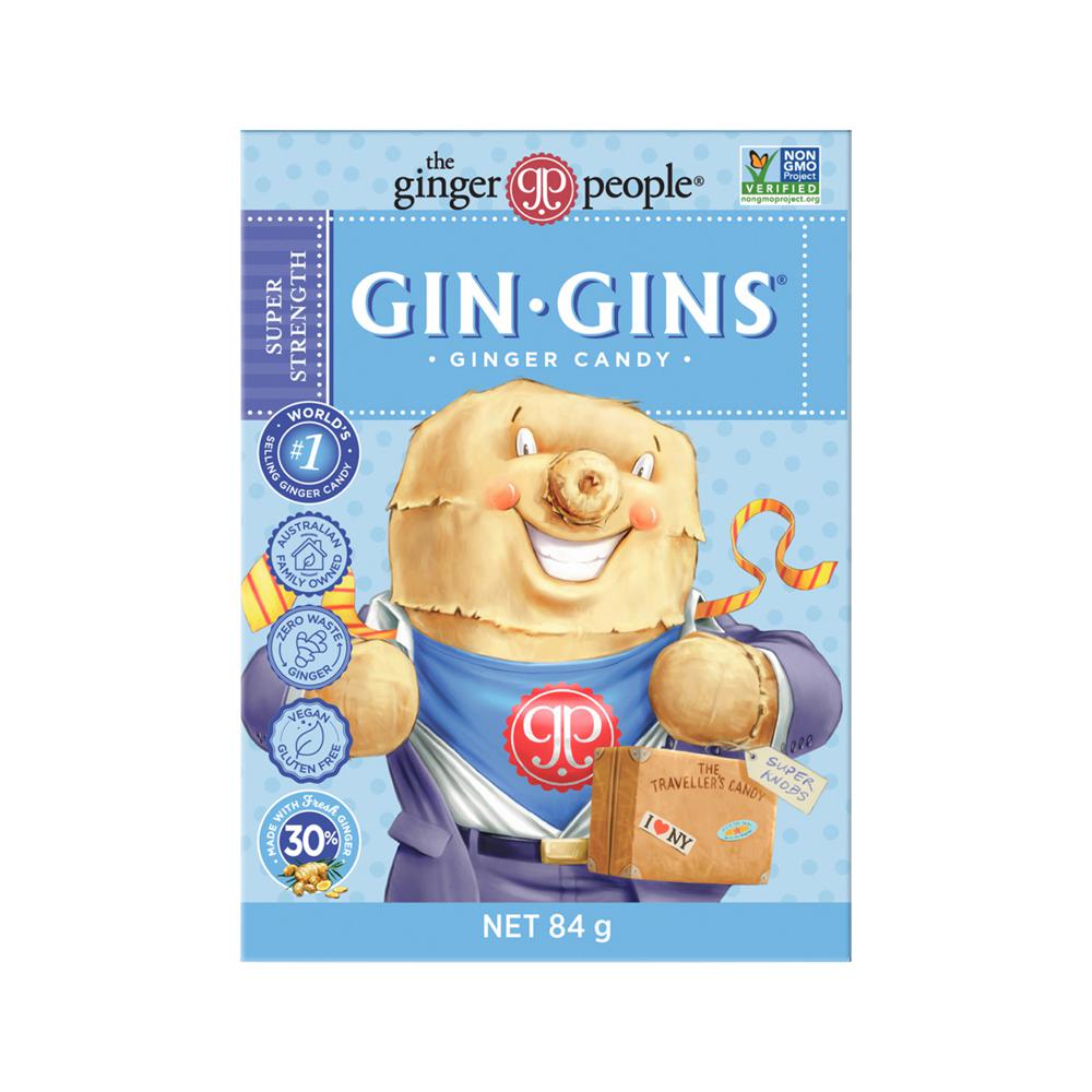 The Ginger People - Gin Gins Ginger Candy Super Strength 31g