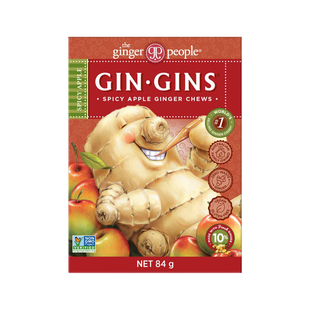 The Ginger People - Gin Gins Ginger Chews Spicy Apple