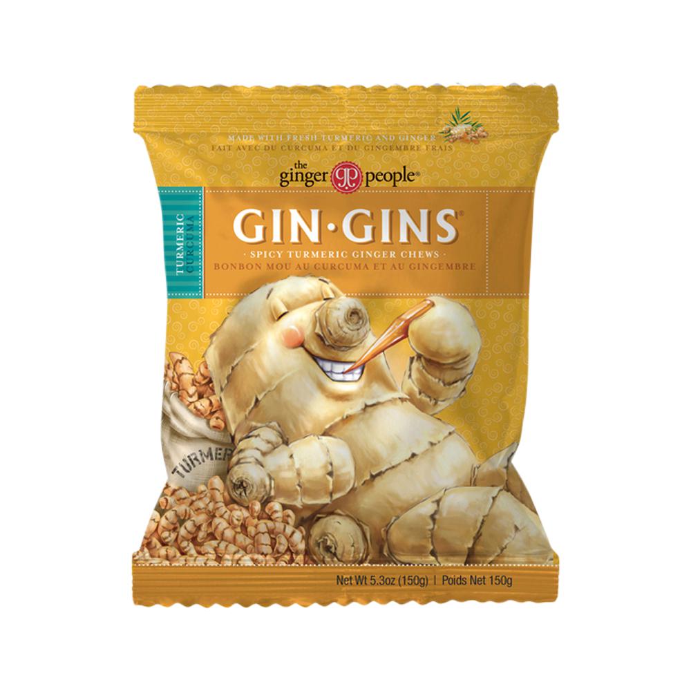 The Ginger People - Gin Gins Ginger Chews Spicy Turmeric