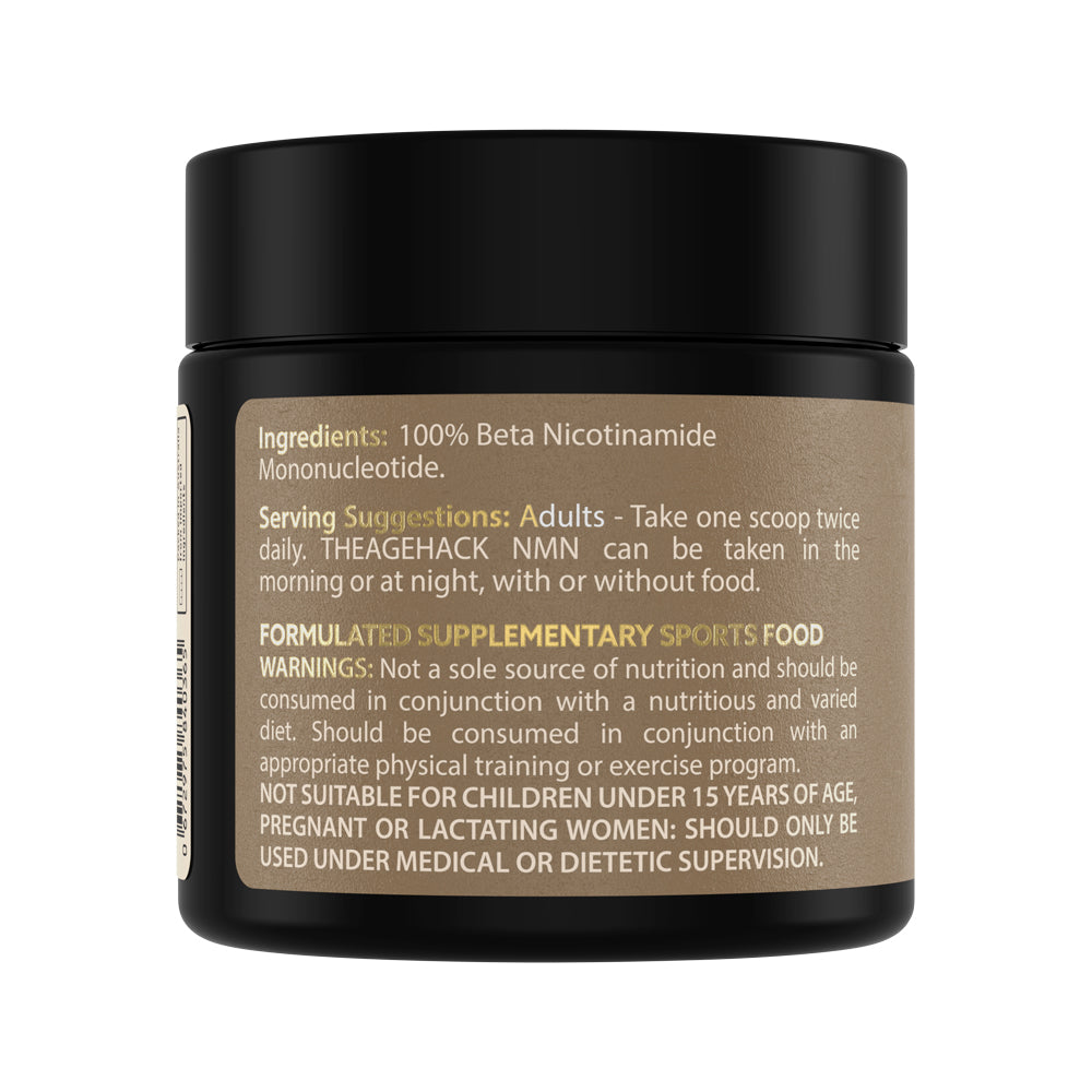 The Age Hack NMN Beta-Nicotinamide Mononucleotide