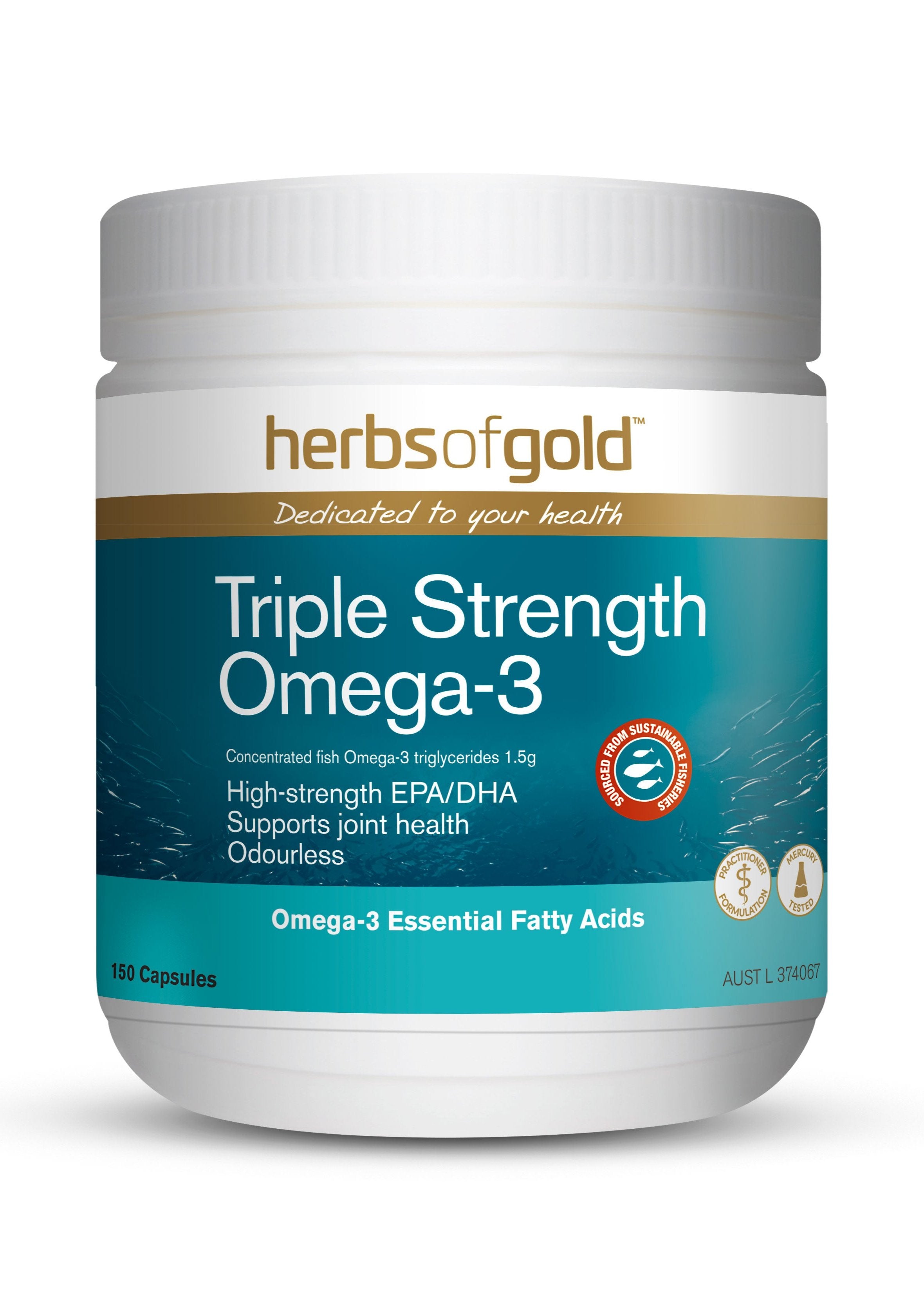 Herbs of Gold - Triple Strength Omega-3