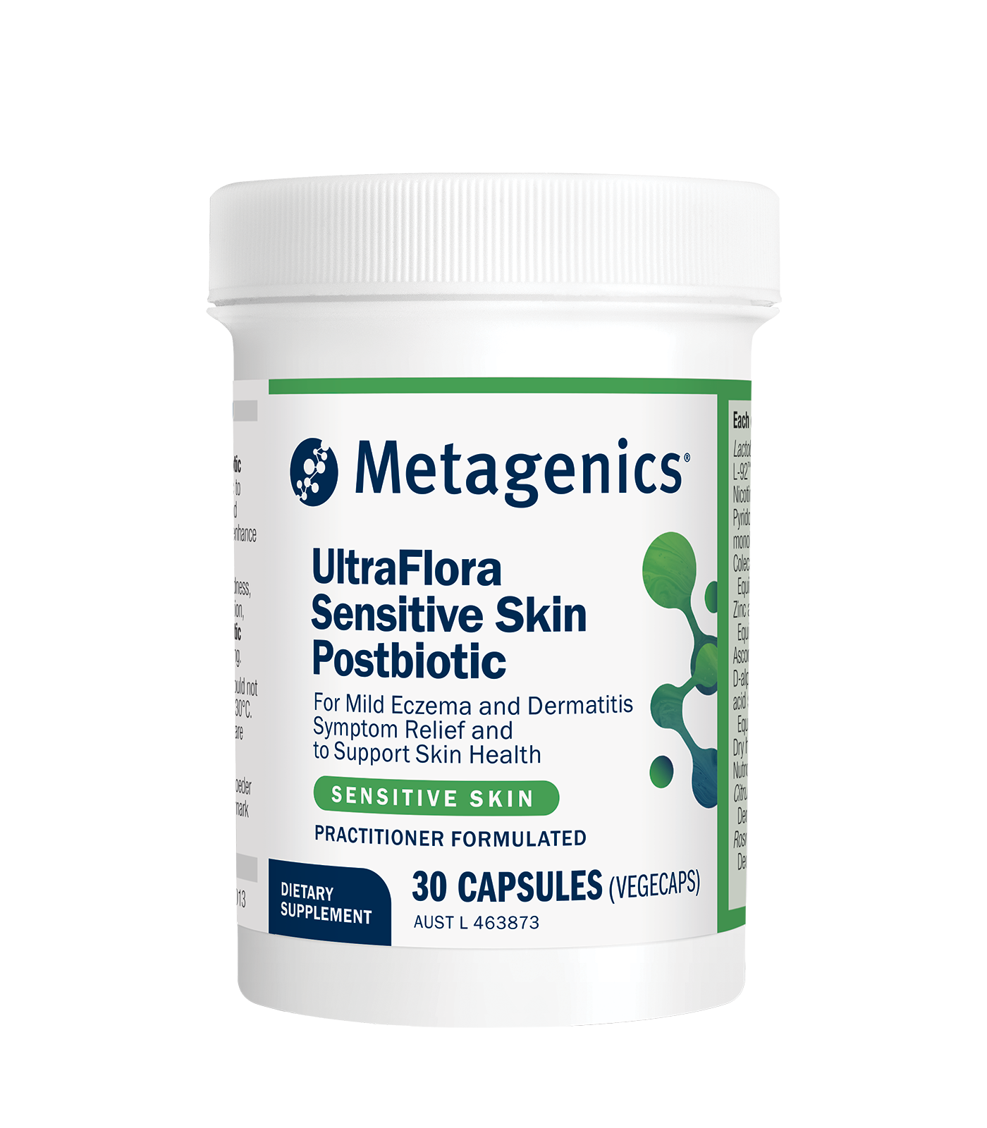 Metagenics – UltraFlora Sensitive Skin Postbiotic