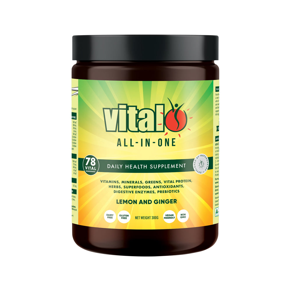 Vital - All-In-One (Greens) Lemon and Ginger