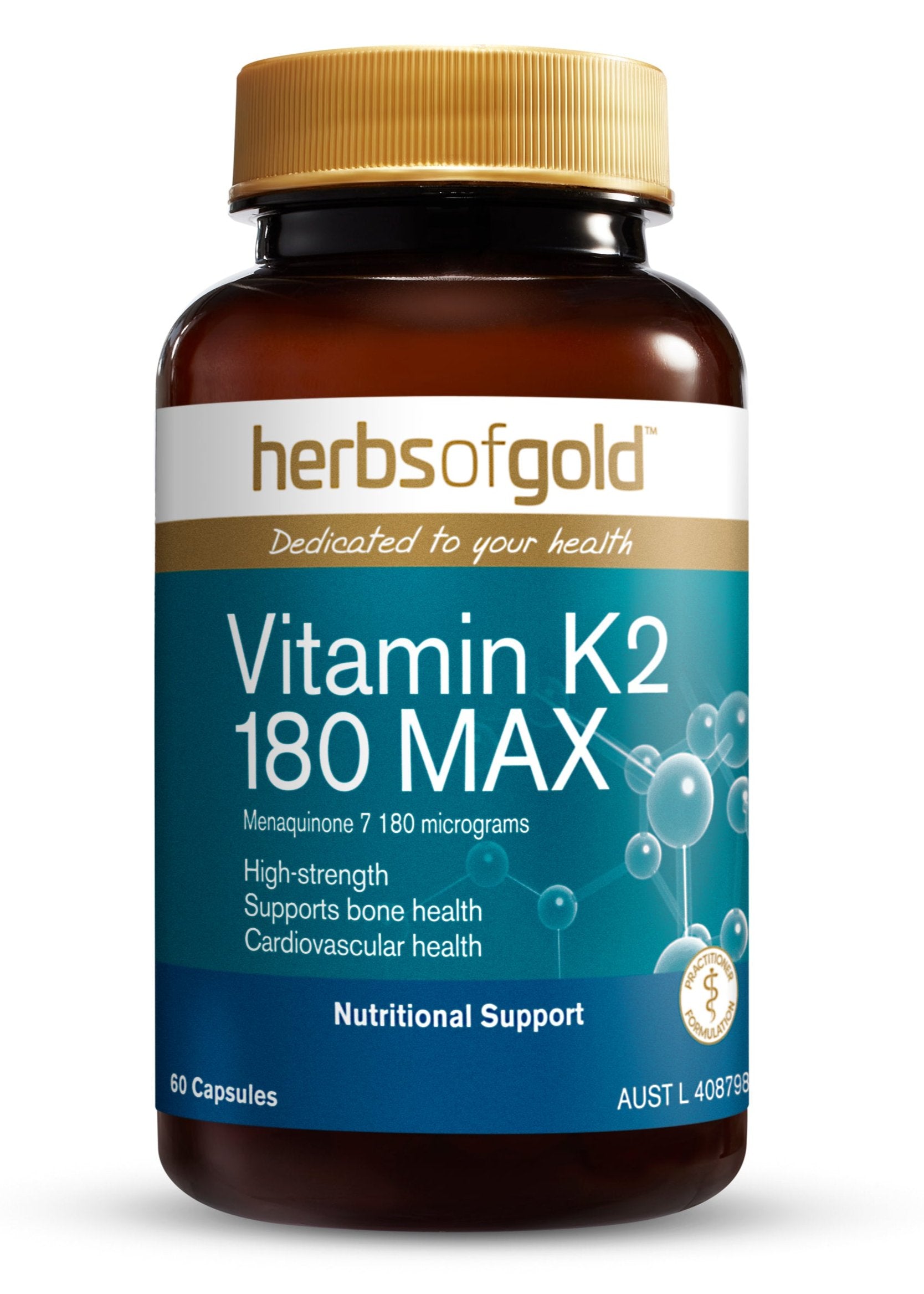 Herbs of Gold - Vitamin K2 180 MAX