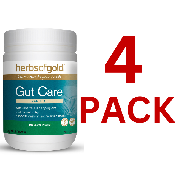 Herbs of Gold - Gut Care 150g - 4 Pack at $30.45 each