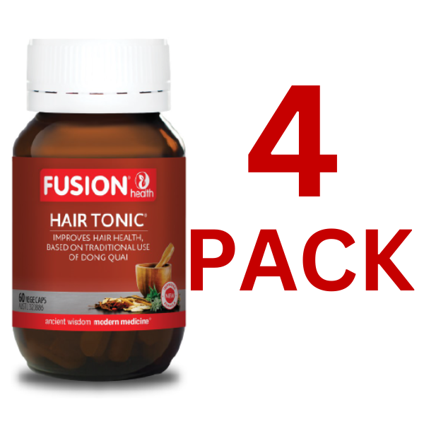 Fusion Health - Hair Tonic 60 Capsules - 4 Pack at $32.00 each