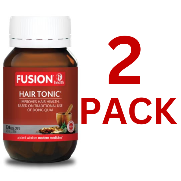 Fusion Health - Hair Tonic 120 Capsules - 2 Pack at $44.50 each