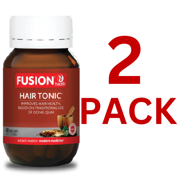 Fusion Health - Hair Tonic 60 Capsules - 2 Pack at $32.50 each